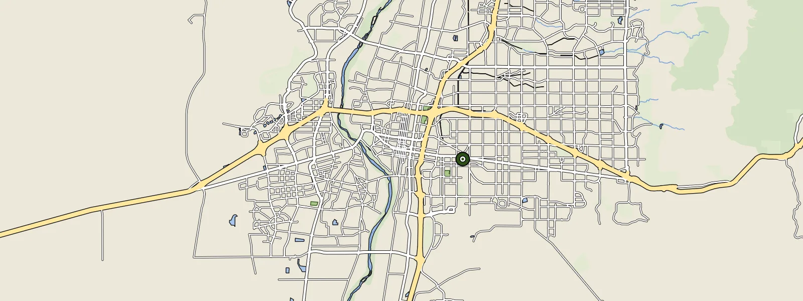 Map of Albuquerque