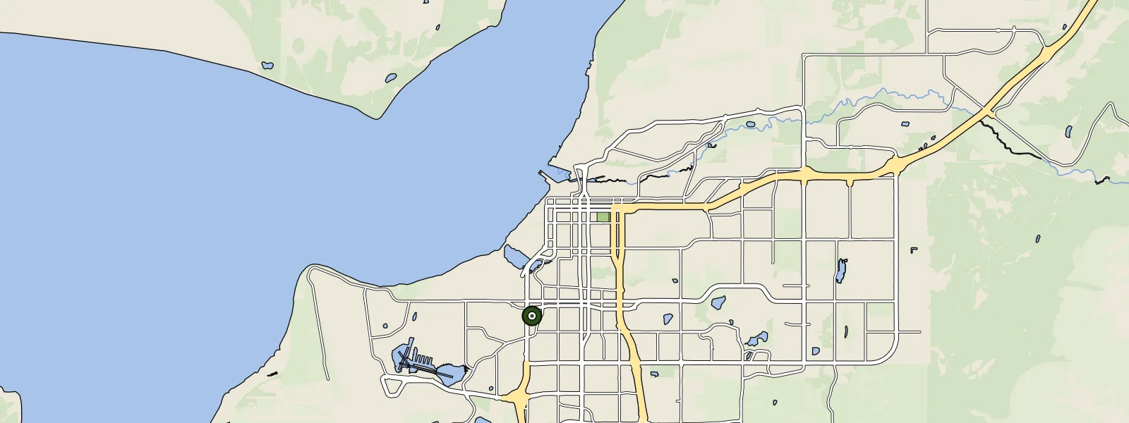 Map of Anchorage