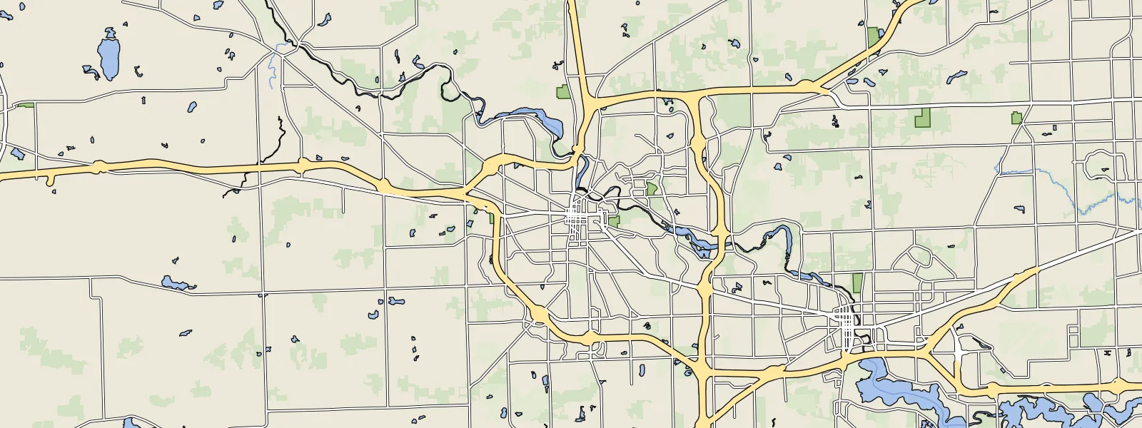Map of Ann Arbor