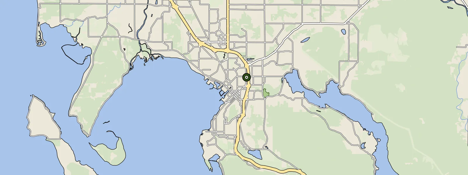 Map of Bellingham