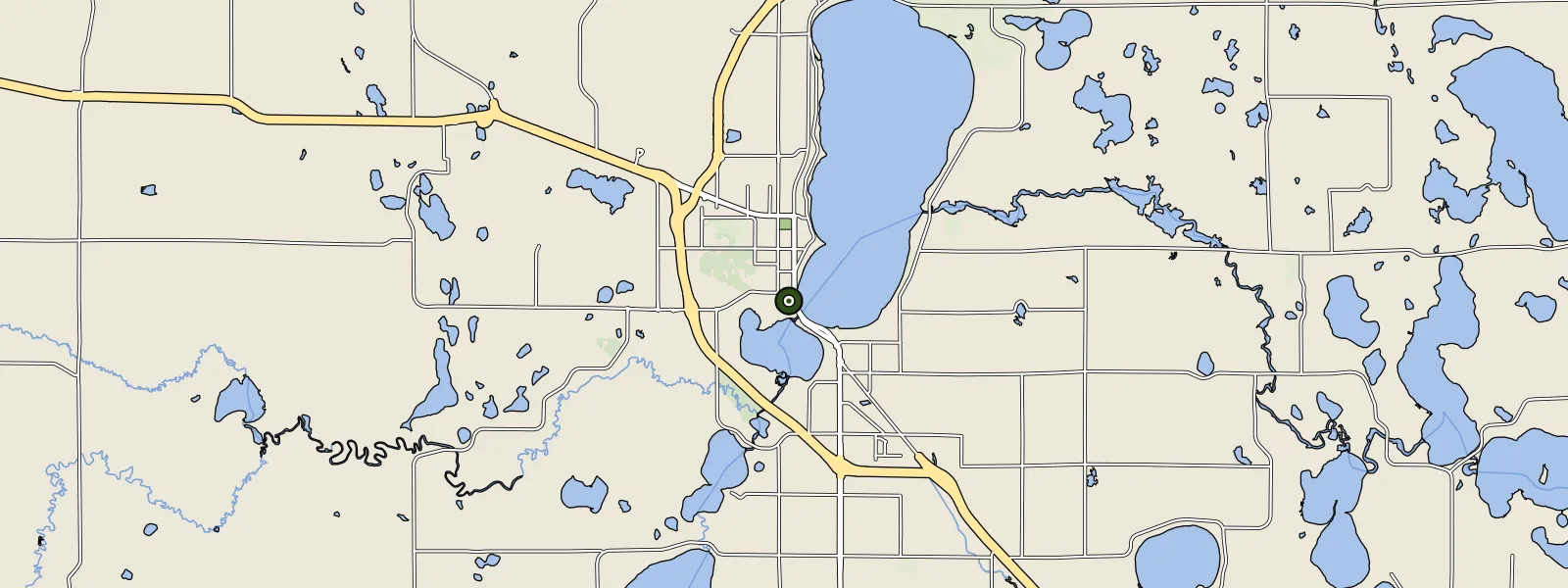 Map of Bemidji