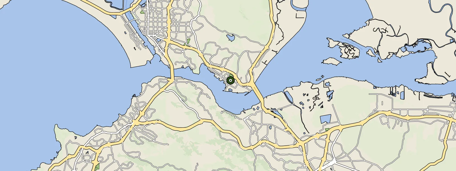 Map of Benicia