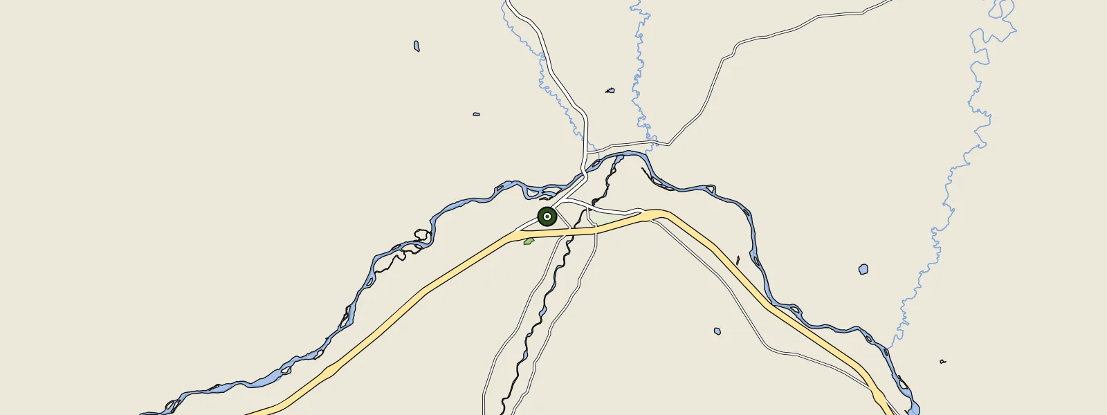 Map of Big Timber