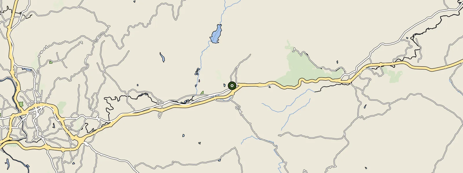 Map of Black Mountain