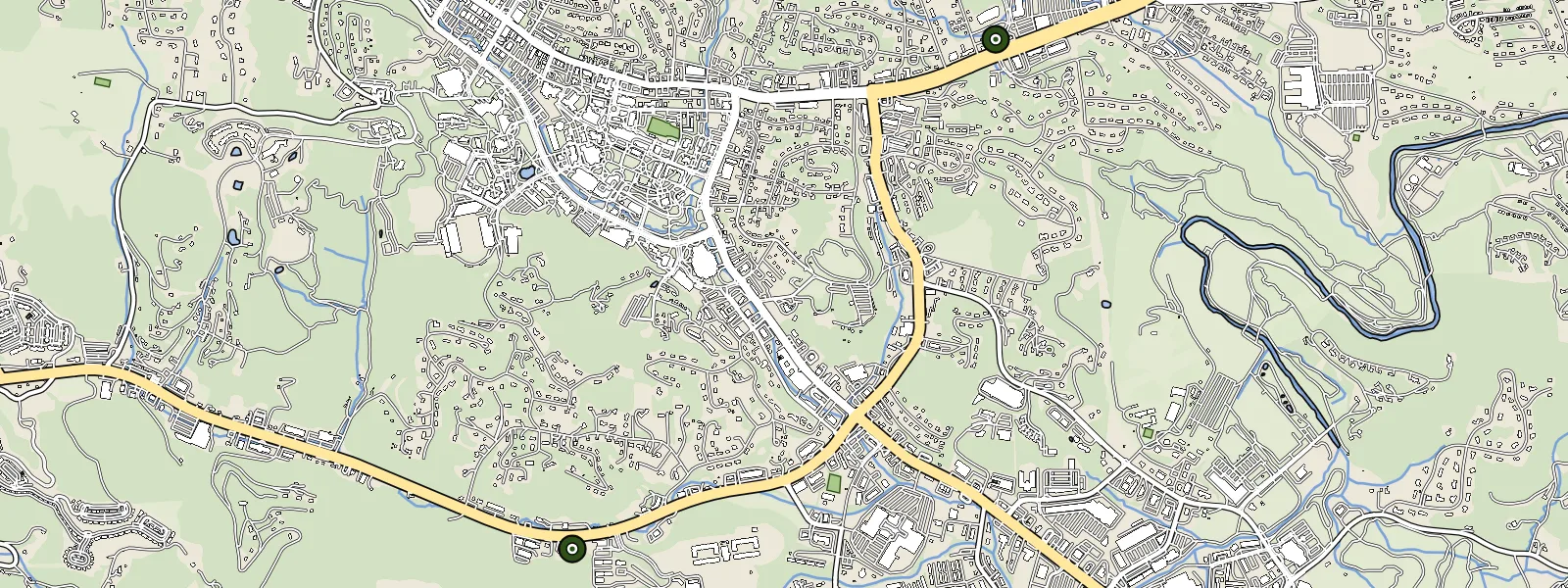 Map of Boone