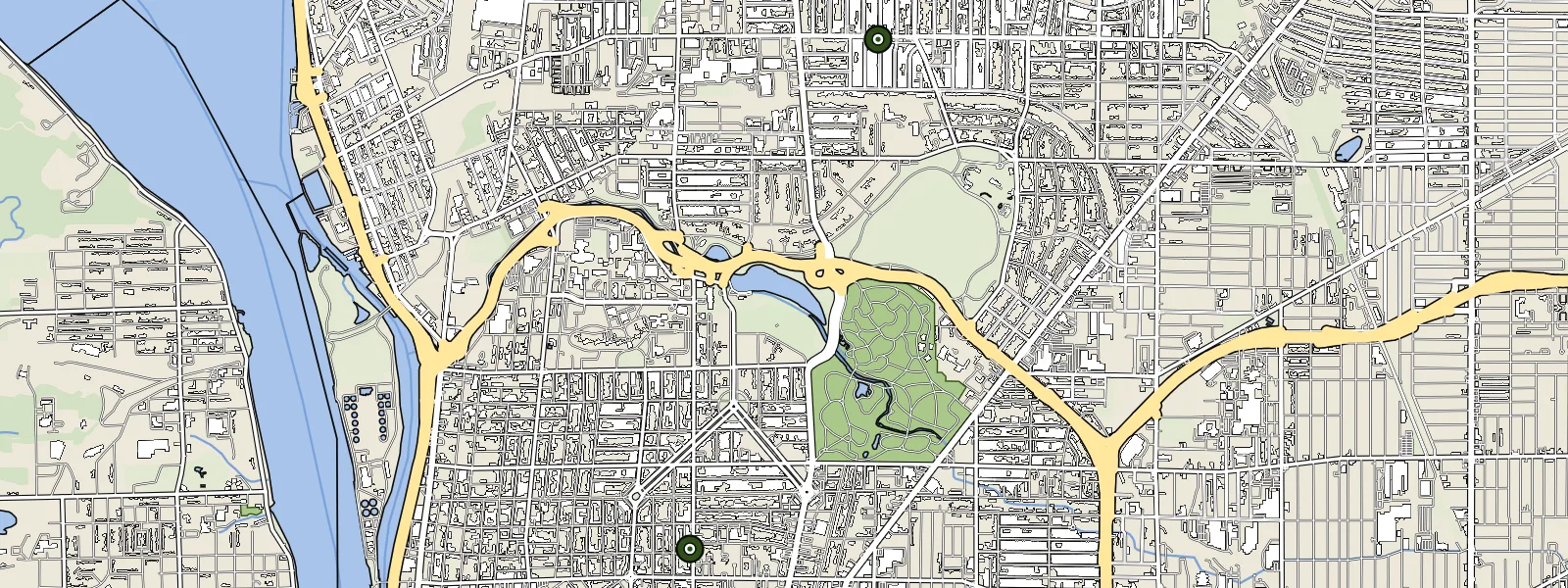 Map of Buffalo
