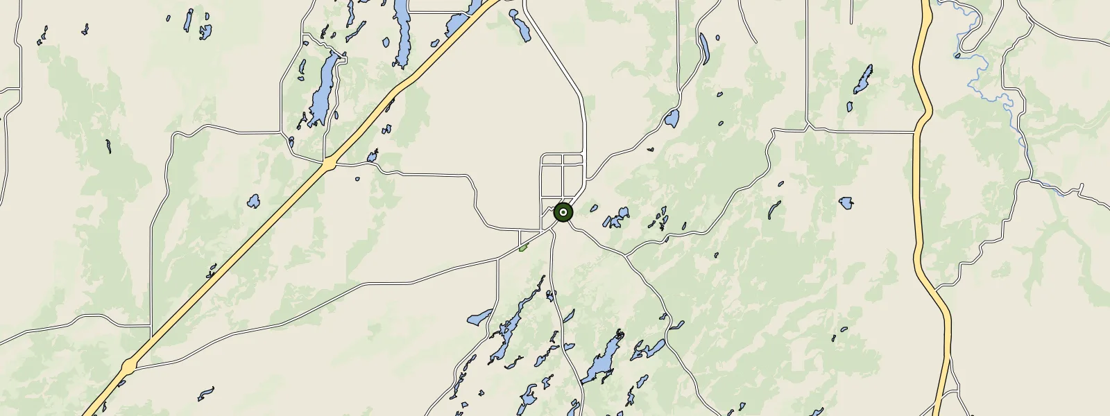 Map of Cheney