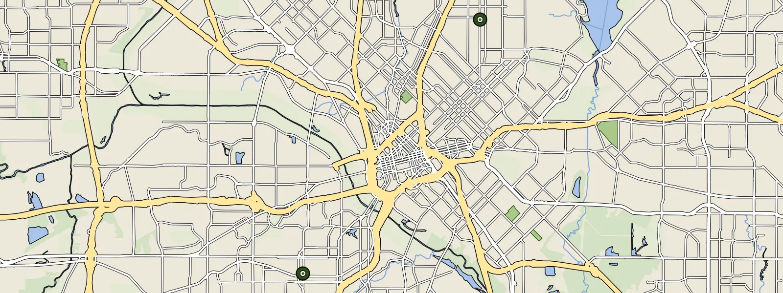 Map of Dallas