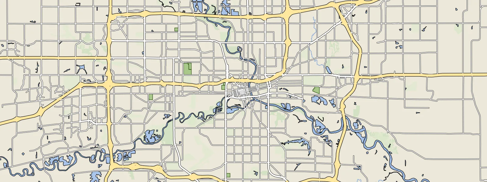 Map of Des Moines