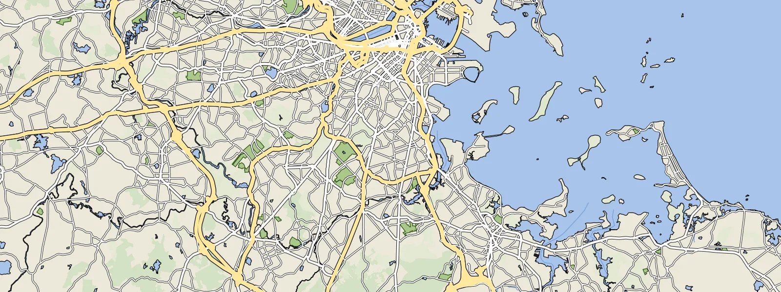 Map of Dorchester