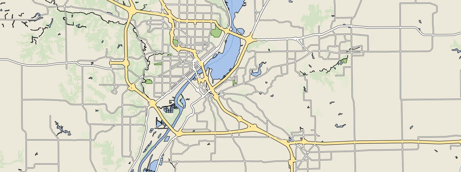 Map of East Peoria