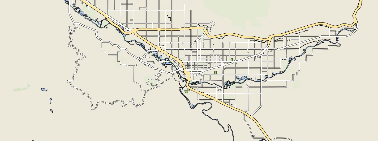 Map of Grand Junction