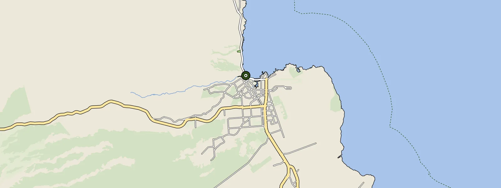 Map of Hilo