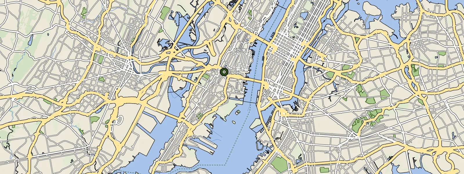 Map of Jersey City