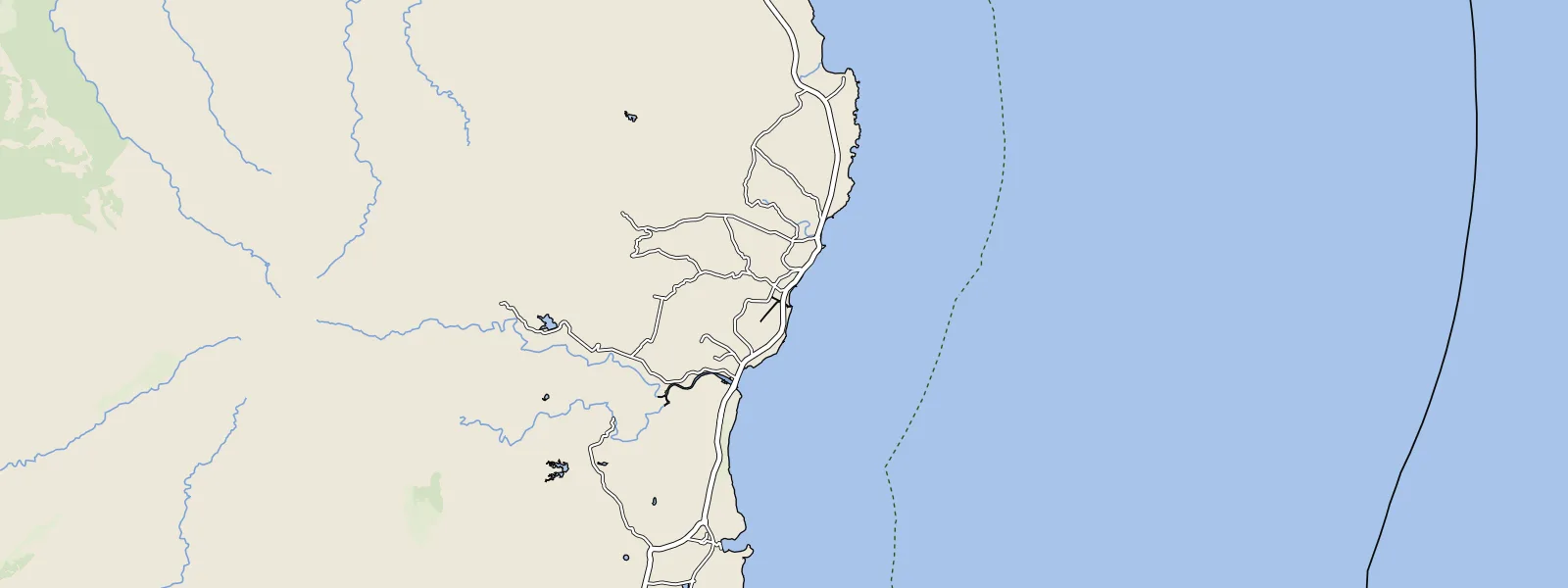 Map of Kapaa