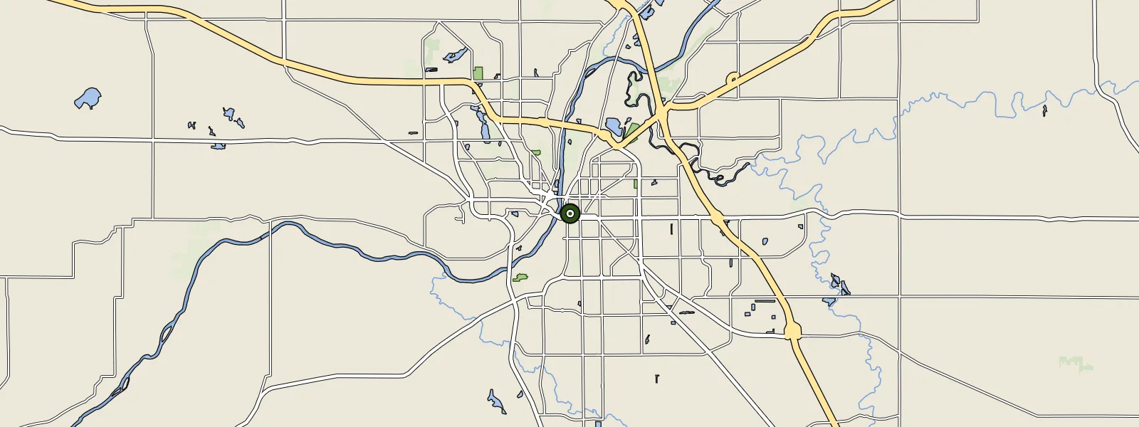 Map of Lafayette