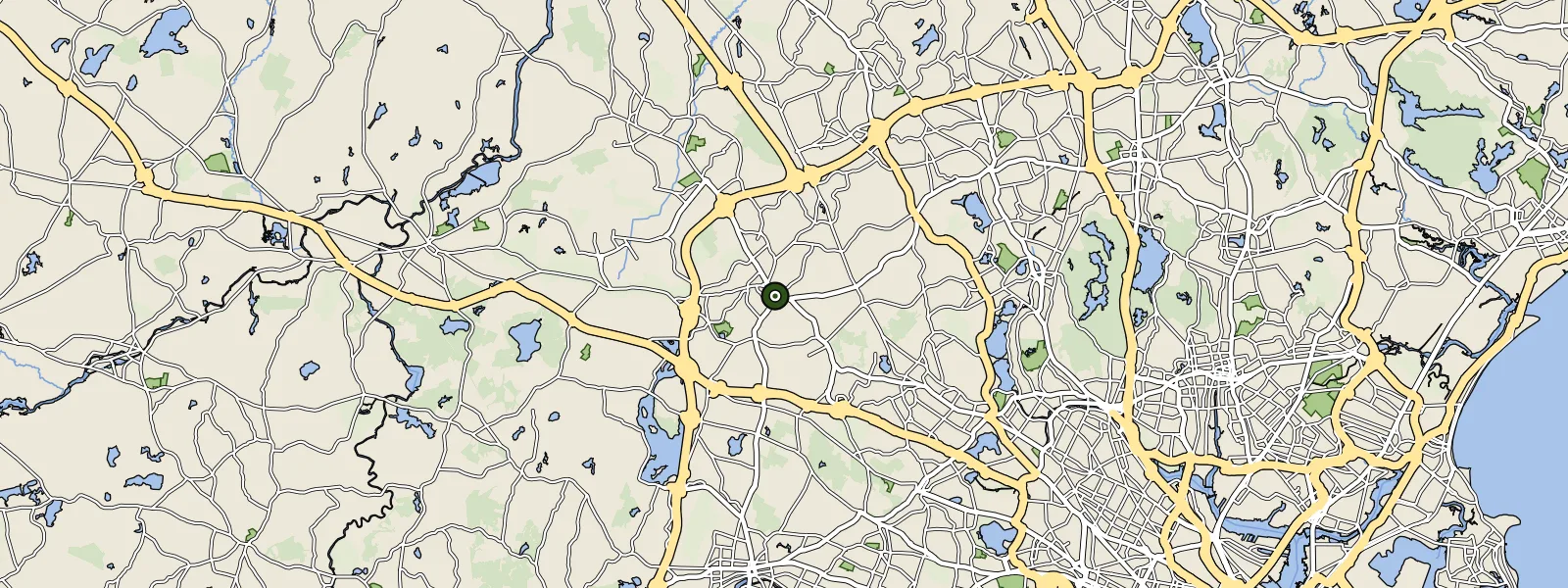 Map of Lexington