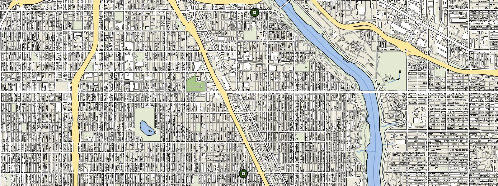Map of Minneapolis