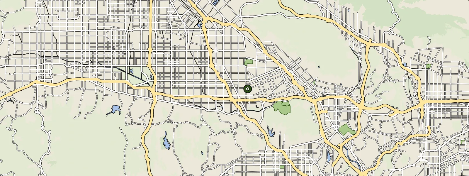Map of North Hollywood