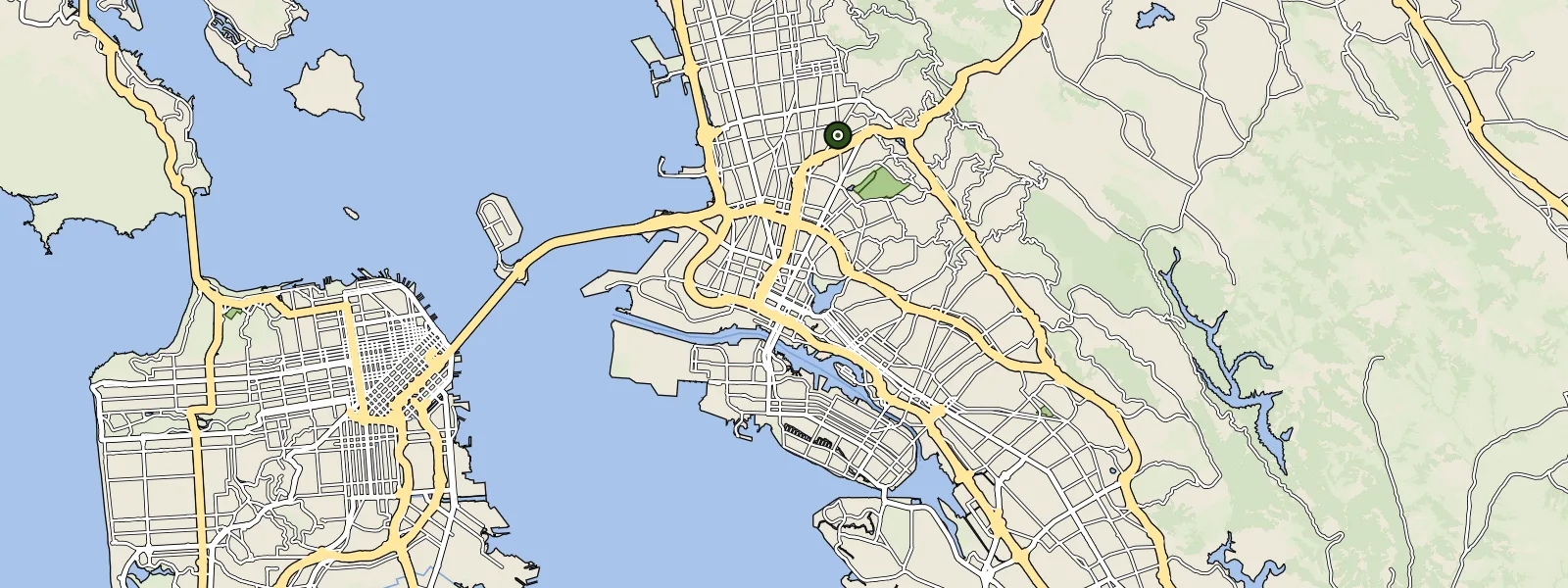 Map of Oakland