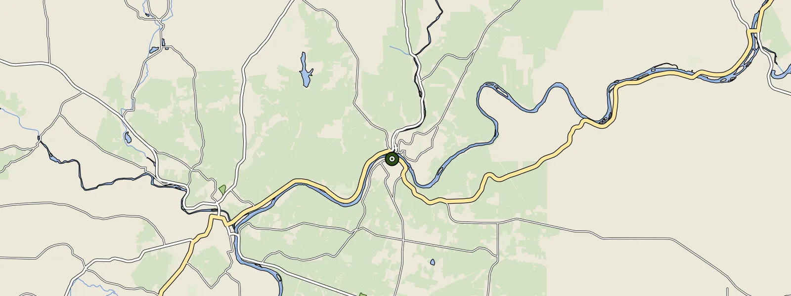 Map of Oil City