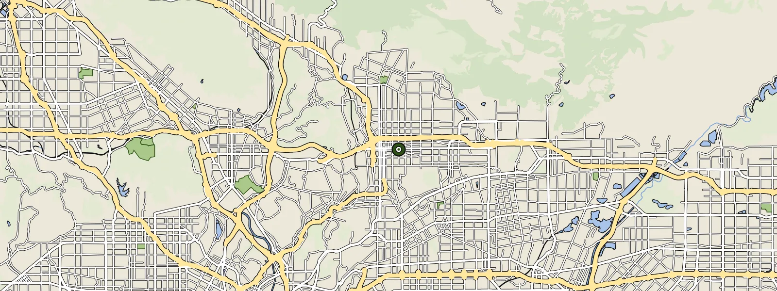 Map of Pasadena