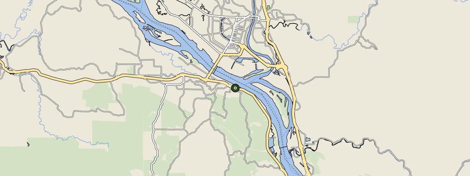 Map of Rainier