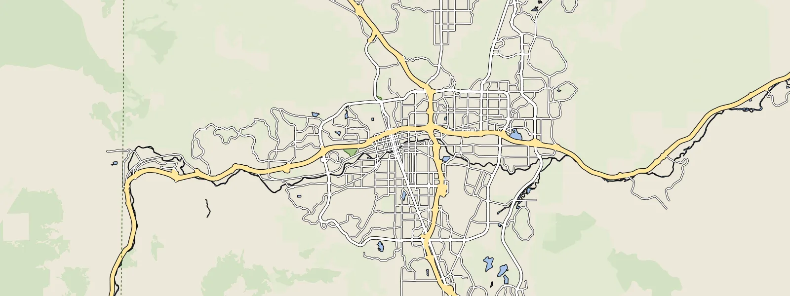 Map of Reno