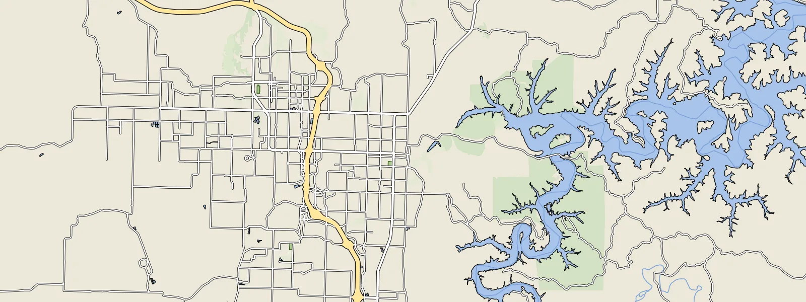 Map of Rogers