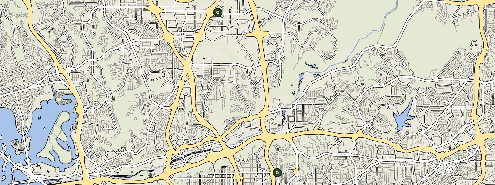 Map of San Diego