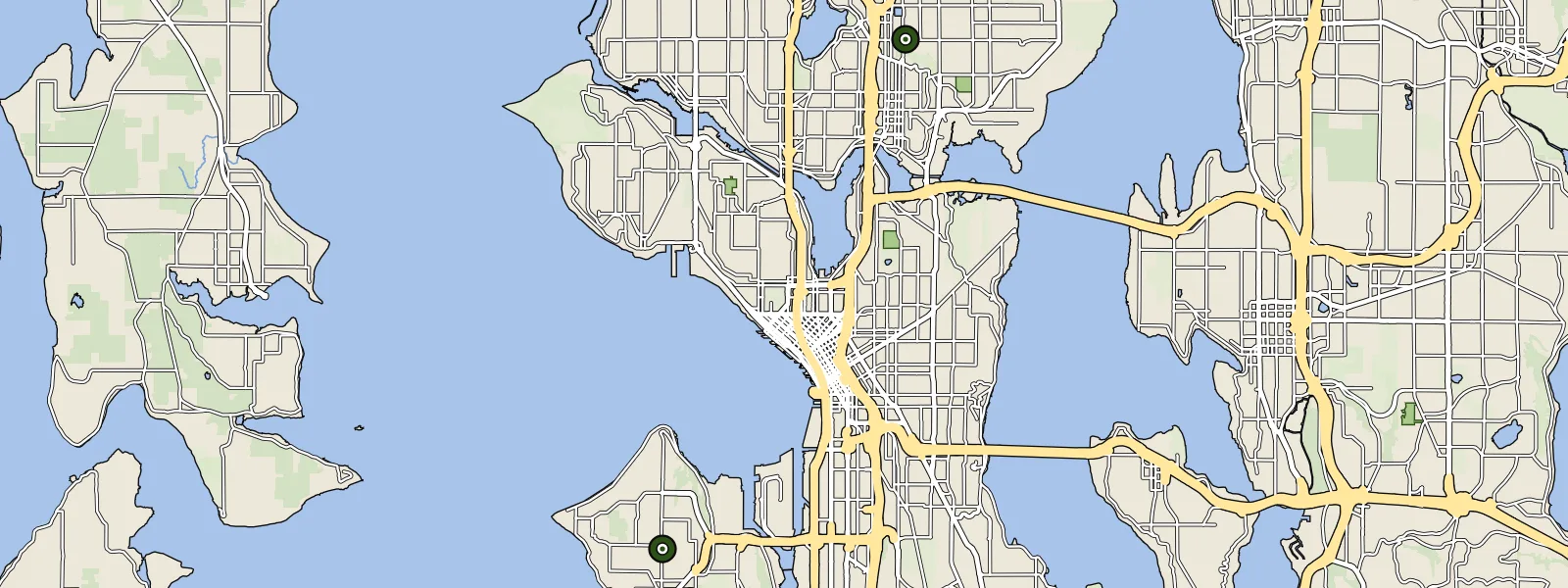 Map of Seattle