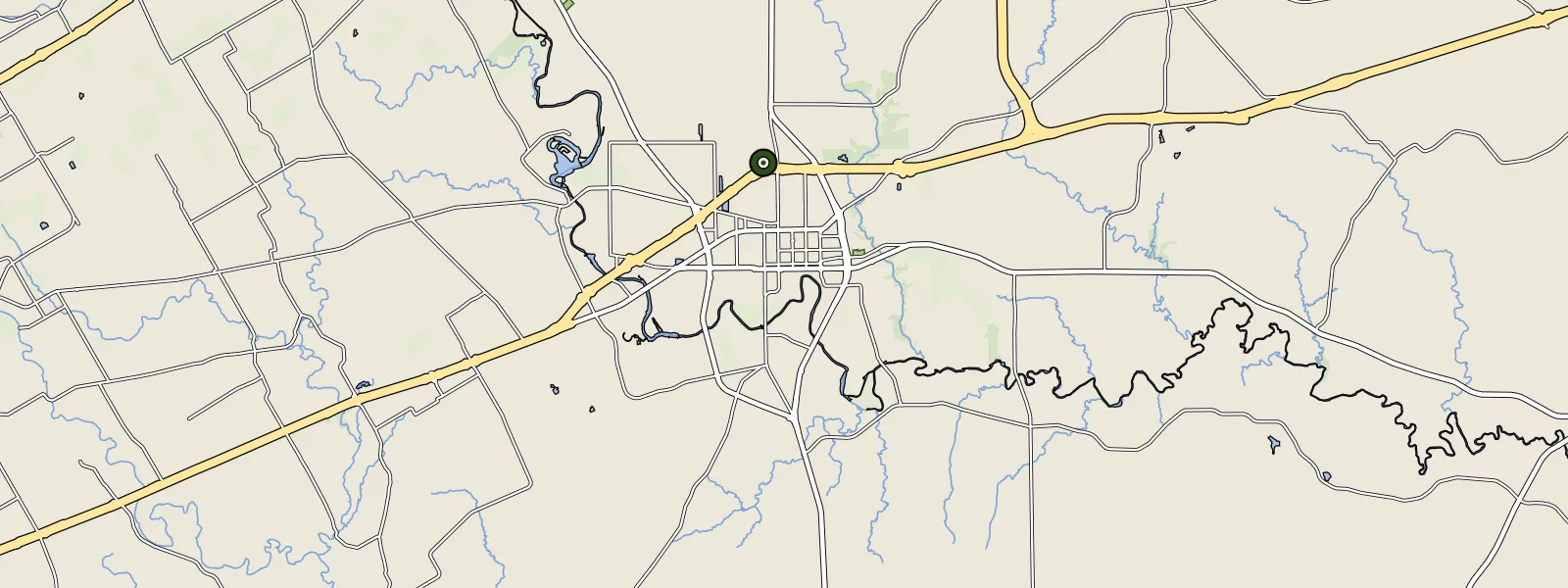 Map of Seguin