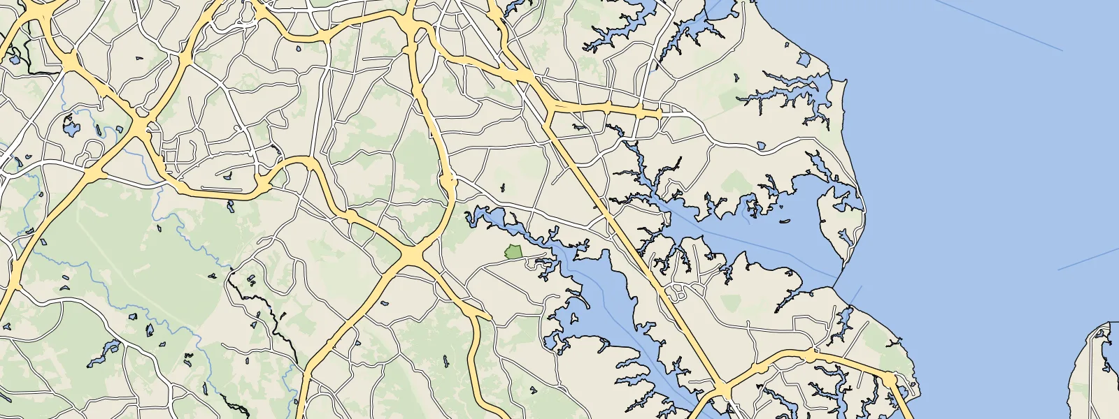 Map of Severna Park