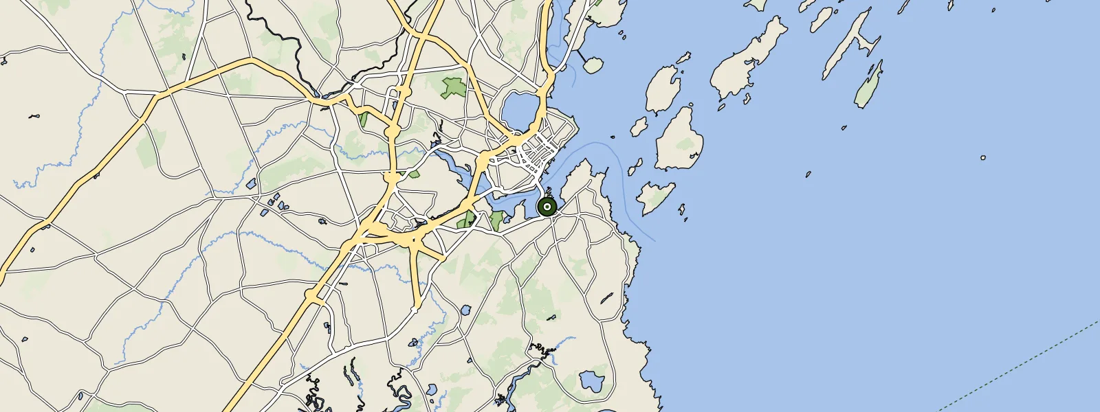 Map of South Portland