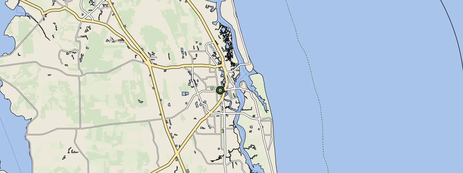 Map of St. Augustine