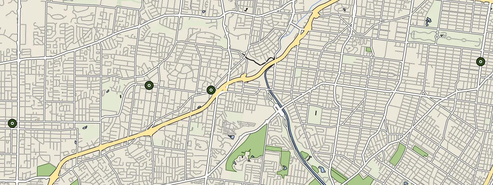 Map of St. Louis