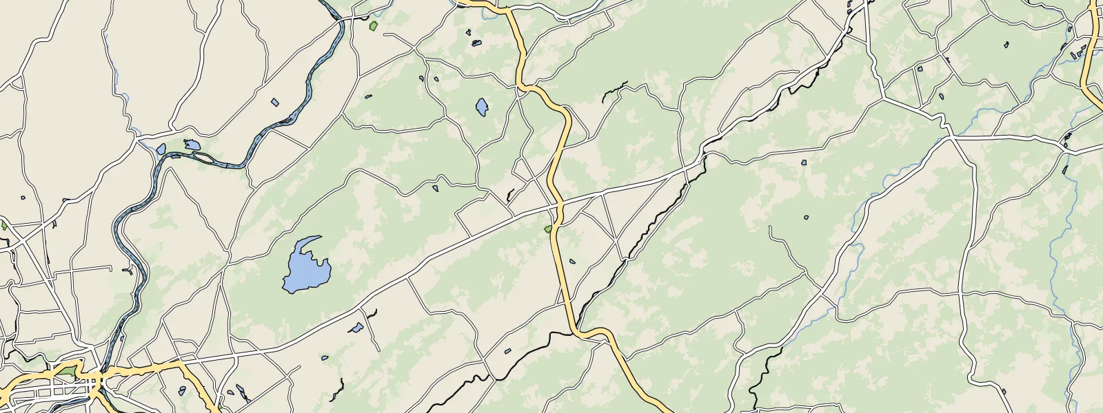 Map of Washington