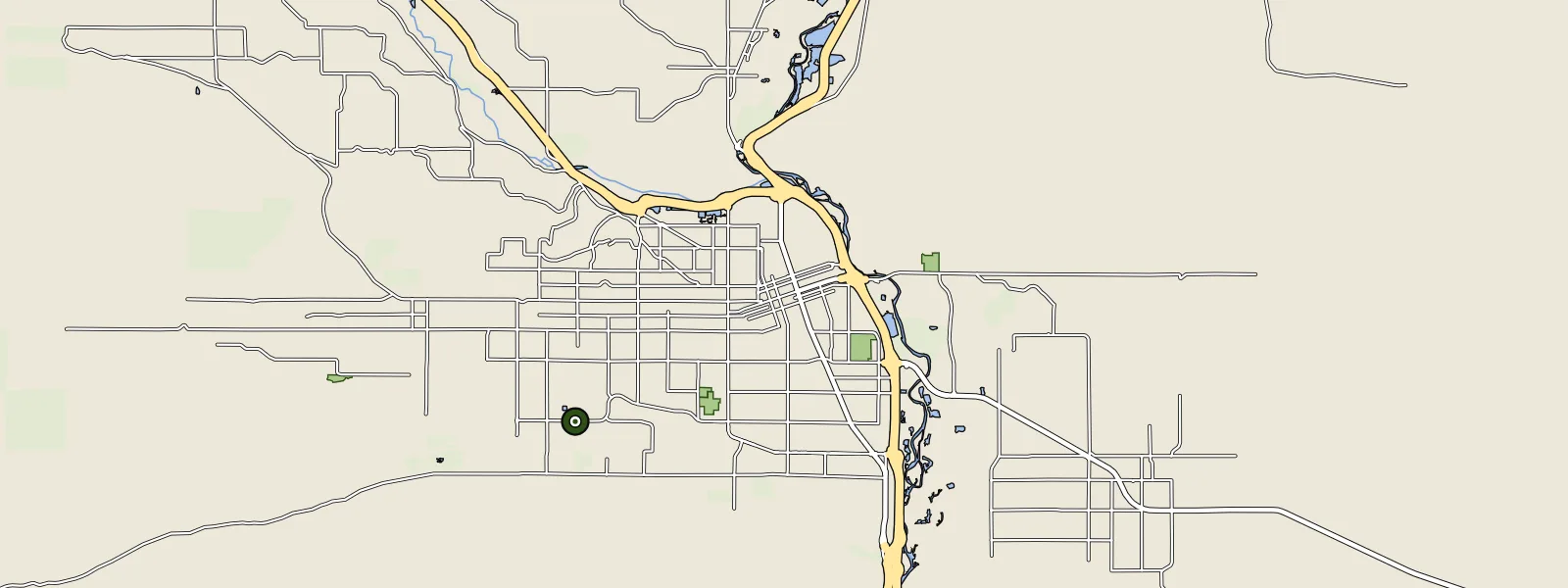 Map of Yakima