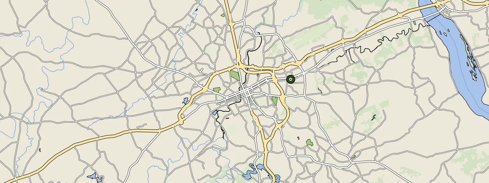 Map of York