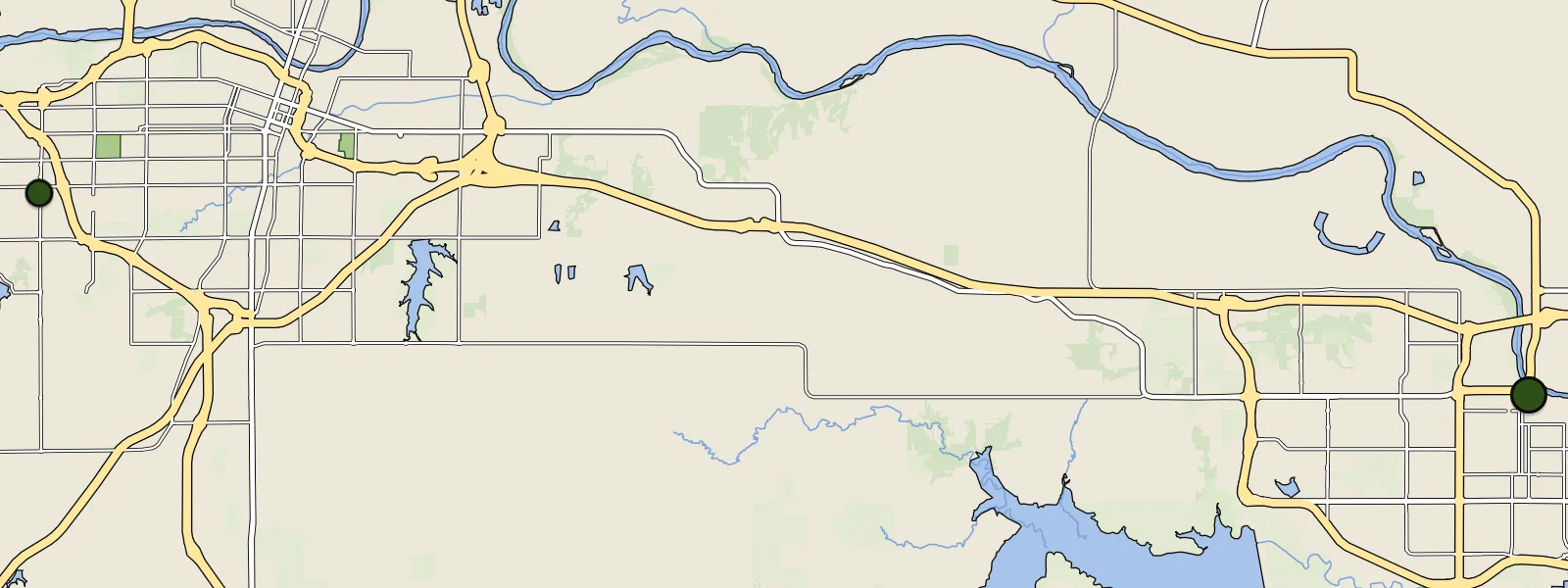 Map of Kansas