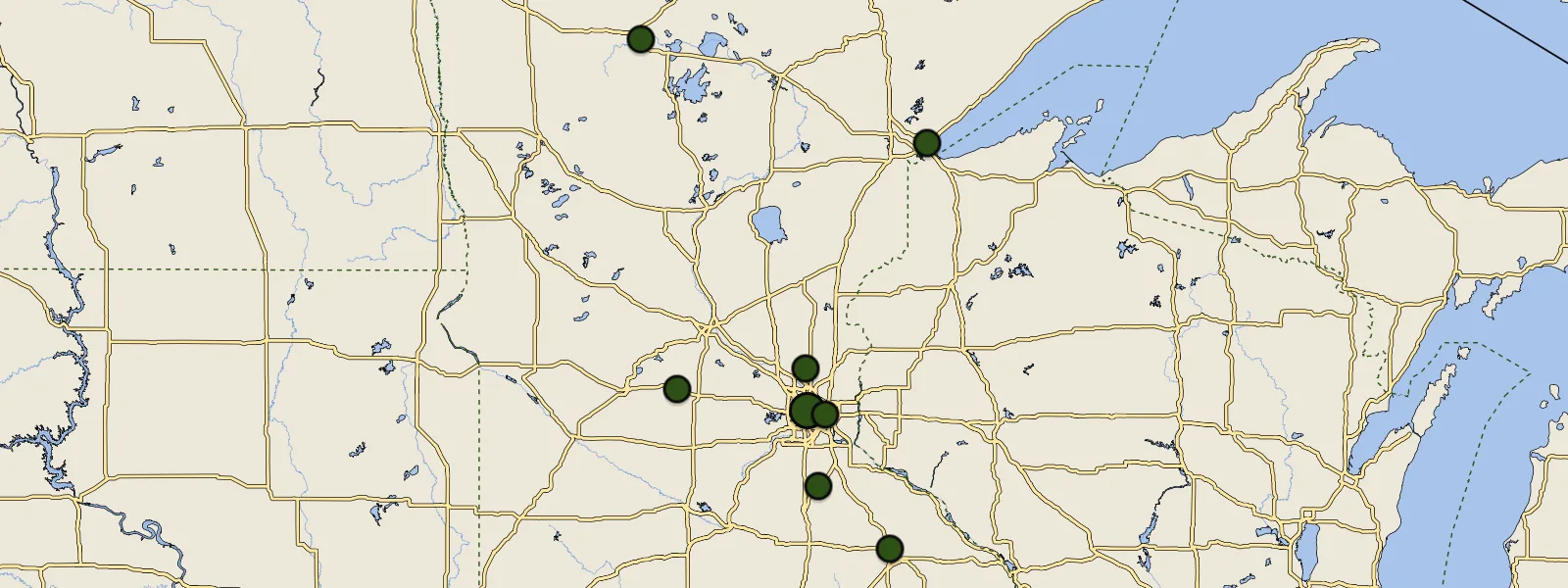 Map of Minnesota