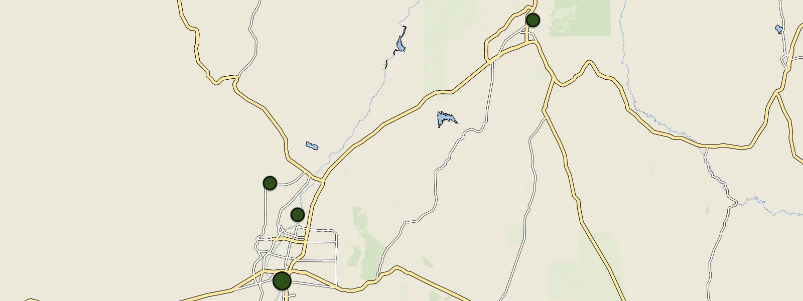 Map of New Mexico