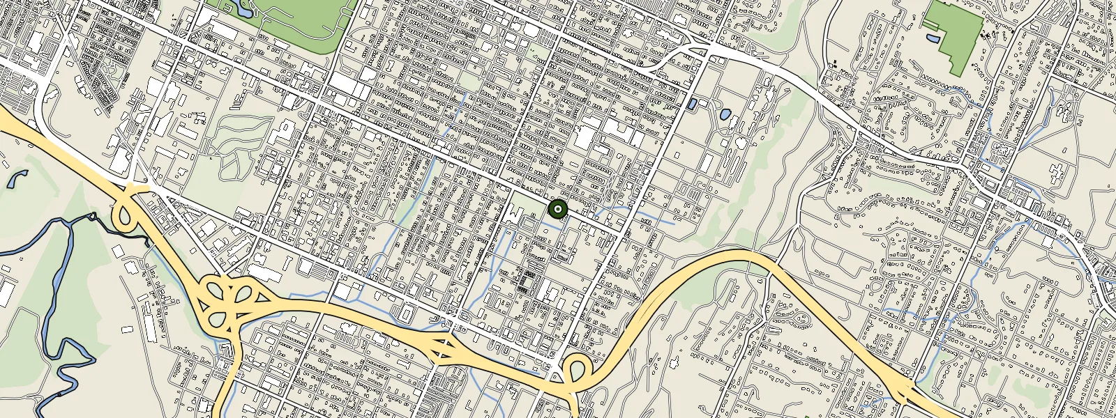 Map of Full Circle Refillery