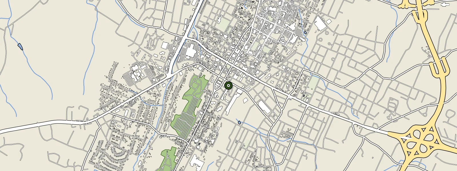 Map of UpStream Refillery