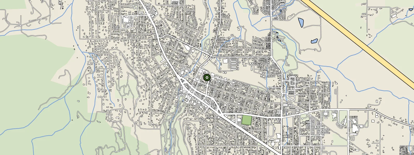 Map of Ashland Food Cooperative
